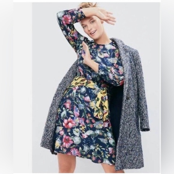 J. Crew Dresses & Skirts - J. Crew Navy Floral Dress
